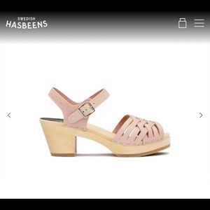Swedish Hasbeens Clog Sandals